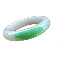 Natural Beautiful Agate Jade Bangle Bracelet Hand-Carved For Baby Child 48-51MM 
