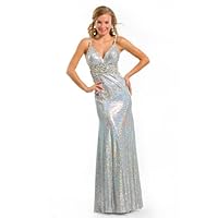 Sexy Halter Prom Gown 6032 by Party Time