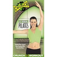 Crunch - Fat Burning Pilates VHS Crunch - Fat Burning Pilates VHS VHS Tape DVD