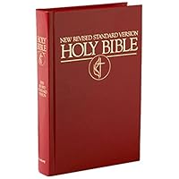 New Revised Standard Version (NRSV) Pew Bible with United Methodist Cross & Flame: Large Print, Cross and Flame Emblem, Dark Red New Revised Standard Version (NRSV) Pew Bible with United Methodist Cross & Flame: Large Print, Cross and Flame Emblem, Dark Red Hardcover Bonded Leather Paperback