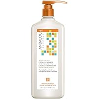 Andalou Naturals Argan Oil & Shea Moisture Rich Conditioner, 32 Fl Oz