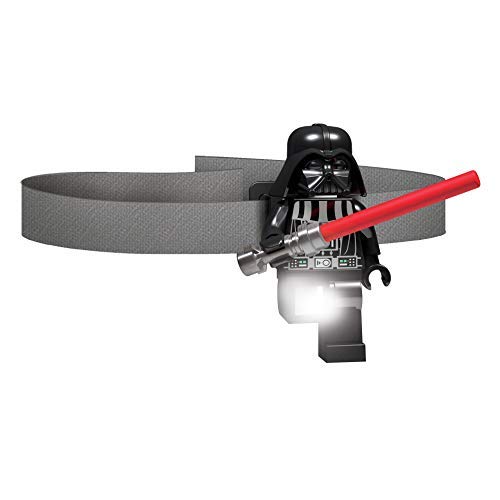 Lego Star Wars Darth Vader with Lightsaber LED Head Lamp (HE31), Ages 6 and up, 1 Head Lamp