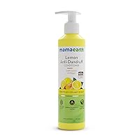 MAMAEARTH Lemon Anti-Dandruff Conditioner With Lemon & Ginger For Soft & Smooth For All Types Hair 250 Ml