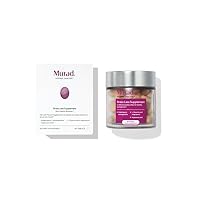 Murad Stress-Less Supplement - Adaptogenic Ashwagandha, L-Theanine & Magnesium, Biotin, Hyaluronic Acid to Support Focus, Energy, Sleep, and Hydrate Skin - 60 Pcs