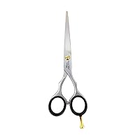 Ergo Hair Cutting Scissors 5.5 inch - German Stainless Steel - Sharp Scissor for Hair and Beard Cuttings - Professional Barber Scissors (Solingen)