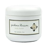 Shea Butter Gardenia Body Butter by MoonDance Soaps - Handmade Moisturizers with Beeswax and Cocoa Butter