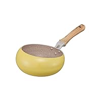 Doshisha Frying Pan, Easy to Shake, Potatto, 7.9 inches (20 cm), Induction Compatible, Gas Fire, PFOA Free, Wok, Fried Vegetables, Small, Deep, Yellow