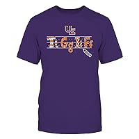 FanPrint Evansville Purple Aces - TGIF - Hand Drawn - College Team Logo - Graphic T-Shirt