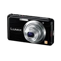 Panasonic digital cameras Lumix Wi-Fi equipped with black DMC-FX90-K
