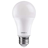 CREE 75W Equivalent Daylight (5000K) A19 Dimmable Exceptional Light Quality LED Light Bulb
