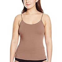 PURE STYLE Girlfriends Women's Cami Tank with Adjustable Strap Plus Size