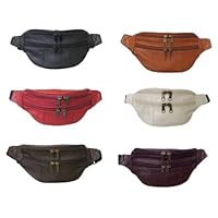 ASSORTED LEATHER FANNY PACKS (#7310)
