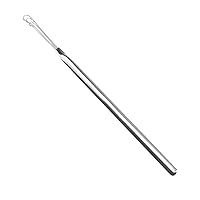 1pc Portable Stainless Steel Ear Pick Cleaner Durable Ear Wax Curette Remover Handle Tools Ear Care Safety Accesaaries (Size : White-Fruit peach5)