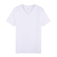 Men's Cotton Stretch V-Neck T-Shirt