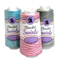 Maxi-Lock Swirl - Variegated Thread 3,000 yds - #53 Raspberry Vanilla