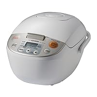 Zojirushi NL-AAC10 Micom Rice Cooker (Uncooked) and Warmer, 5.5 Cups/1.0-Liter
