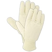 MAGID T83R MultiMaster 8 oz. Ambidextrous Cotton Canvas Gloves, Ladies (Fits Medium), Natural , Men's (Fits Large) (Pack of 12)