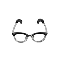 Women Cute Glasses Ring Buckle Open Ring Adjustable Finger Ring Jewelry for Teen Girls, One Size Attractive