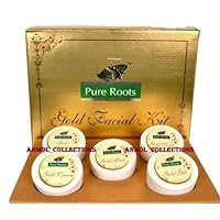 finaldeals Pure Roots Herbal Gold Facial kit 100 Gram Facial Skin Care Beauty Kit Set Skin Care
