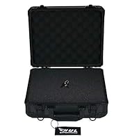 HUL 13in Aluminum Case with Customizable Pluck Foam Interior for Test Instruments Cameras Tools Parts and Accessories