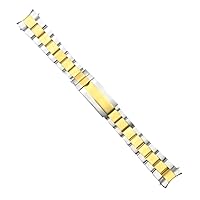 Ewatchparts 20MM OYSTER WATCH BAND FOR ROLEX SUBMARINER GMT DATEJUST GLIDE LOCK TWO TONE