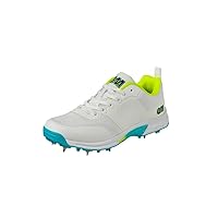 Gunn & Moore GM Spike Cricket Shoes | Premium Breathable Microfibre PU Upper | 2-Tone TPU Outsole | with Moulded Pimples | Available in Sizes UK Junior 1-6 and UK 7-13