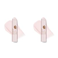 Lip Balm, Kiss Tinted Lip Balm, Face Makeup with Lasting Hydration, SPF 20, Infused with Natural Fruit Oils, 010 Tropical Coconut, 0.09 Oz (Pack of 2)