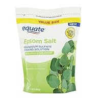 Equate Epsom Salt Eucalyptus & Spearmint Value Size, (7LB, Pack of 1)