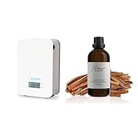 JCLOUD Upgrade Smart Scent Air Machine for Home & Sandalwood Essential Oils 100ML for Diffuser