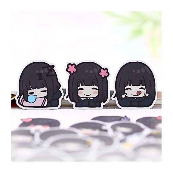 Mua 39 PCS Cute Anime Menhera-chan Chibi Form Waterproof Stickers trên  Amazon Mỹ chính hãng 2023 | Fado