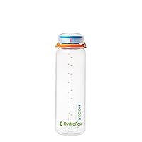 RECON 1L Hydrapak RECON - 50% Recycled Plastic Water Bottle, Eco Friendly & BPA Free, Smooth Flow Twist Cap, Easy Carry (1 Liter,Confetti)