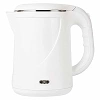 Glass Kettle,Fast Boil Water Heater,Led Lights Auto Shut off and Dry Boil Protection,Separate from Wire-Free Pouring Base,Bpa Free,Removable Tea Infuser/White/19 * 18 * 20CM