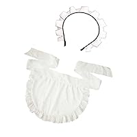 Victorian Women's Maid Cosplay apron French Housekeeper Apron