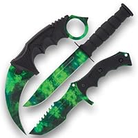  TOPOINT Karambit Knife, Stainless Steel Fixed Blade with  Sheath and Cord Knife CS-GO for Hunting Camping and Field Survival : Sports  & Outdoors