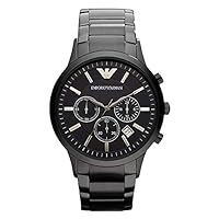 [Emporio Armani] Emporio Armani Watch Classic Chronograph All Black ar2453 Men's [parallel import goods] [並行輸入品]