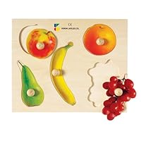 Fruits Knob Puzzle for All Age Kids