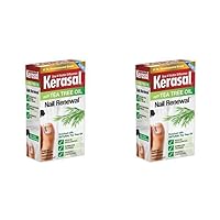 Kerasal Renewal Nail Repair Solution with Tea Tree Oil for Discolored and Damaged Nails, 0.33 Oz (Pack of 2)
