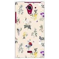 Second Skin Sindee Botanical (White) / for AQUOS Crystal Y 402SH/Y! Mobile YSH402-ABWH-193-K62E
