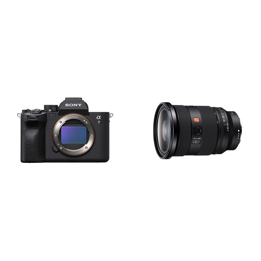 Sony Alpha 7 IV Full-Frame Mirrorless Interchangeable Lens Camera,Body Only, Black & Sony FE 24-70mm F2.8 GM II Lens
