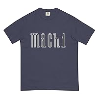Mach 1 Muscle Car Golden Era Automotive Men’s Garment-Dyed Heavyweight t-Shirt