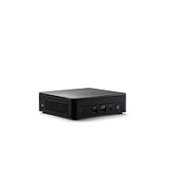 Intel NUC 12 Pro NUC12WSKi7 Barebone System - Mini PC - Socket BGA-1744-1 x Processor Support Core i7 12th Gen i7-1260P Dodeca-core,Black