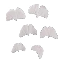 6 Pieces Fondant Cake Moulds Silicone Material Ginkgo Biloba Leaf Mold Ginkgo Leaf Clay Cake Chocolate Molds Silicone Cake Molds For Baking Shapes