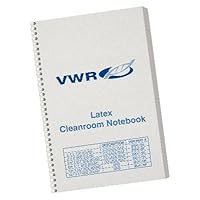 10027-956 Cleanroom Spiral Notebook, Latex, College-Rule, 100 Pages, 140 mm Width, 216 mm Length, 0, Fluid_Ounces, Degree C, Paper, (Pack of 10)