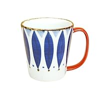 有田焼やきもの市場 Mug Ceramic Coffee Japanese Arita Imari ware Made in Japan Porcelain Petal Red Big Mug