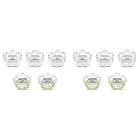 Orthodontic Pacifiers, 6-18 Months, 5 Pack and 0-6 Months, 5 Pack, Timeless Collection, Amazon Exclusive