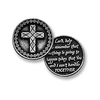 Three (3) Pewter LORD Help Me to Remember - Prayer - Pocket Tokens - 1