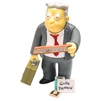 Simpsons Larry Burns Figure by Playmates