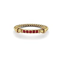 Natural Gemstone 14 kt Yellow Gold Ring For Women & Girls | Natural Gemstones | Valentine's Gift