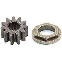 Steering Shaft Pinion Gear Bushing for MTD Cub Cadet 717-1554 941-0656A 917-1554 741-0656A, Fits Cub Cadet LT1042 LT1045 LT1046 LT1050