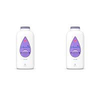 Johnson's Baby Powder Calming Lavender 15 Ounce (Pack of 2)